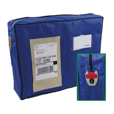 Posttasche für Ordnerversand - T2, Blau